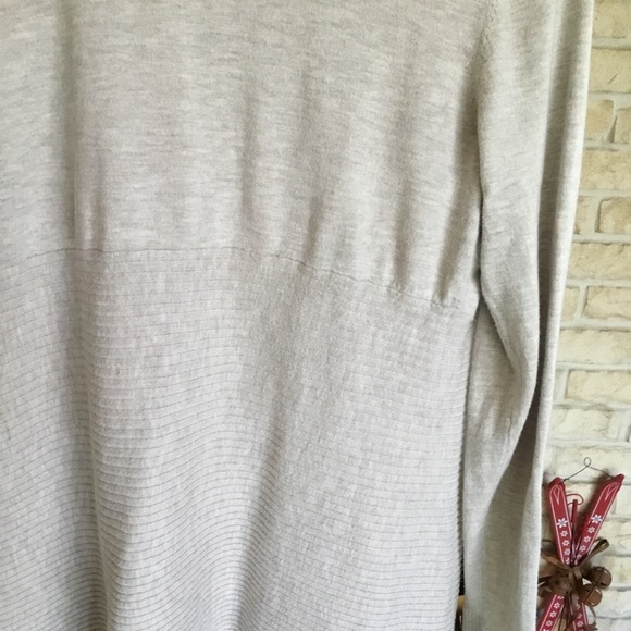 INC WATERFALL SWEATER WITH RUFFLE FRONT - Picture 5 of 7